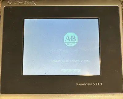 Allen Bradley 2713P-T6CD1 Ser A Panel View 5310 Operator Interface (4.4.2)