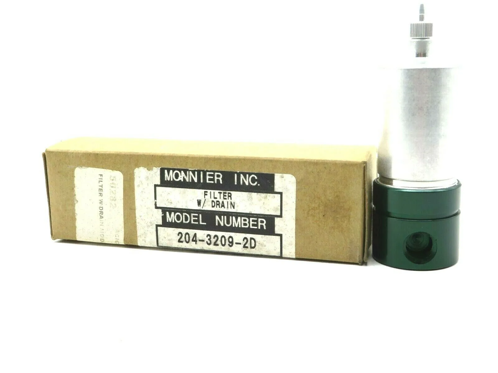 NEW MONNIER INC 204-3209-2D FILTER WITH DRAIN 20432092D