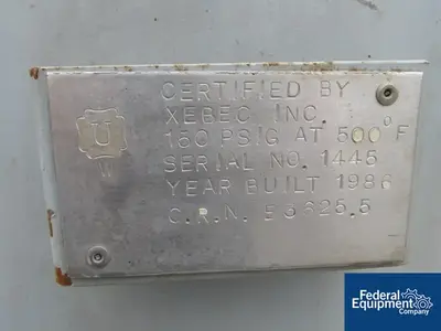 USED XEBEC AEBEC DESSICANT DRYER