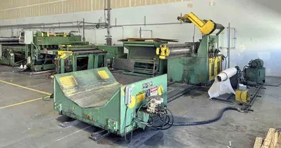ROWE-VOSS 60" x 0.139" x 20,000 Cut to Length Line | Levy Recovery Group (1)