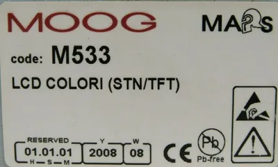 USED MOOG M533 LCD COLORI (STN/TFT)