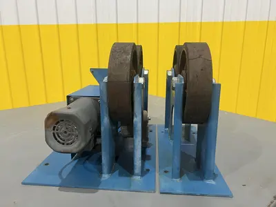 1300 LBS LACROIX POWERED & IDLER TANK TURNING ROLLS: STOCK #18445