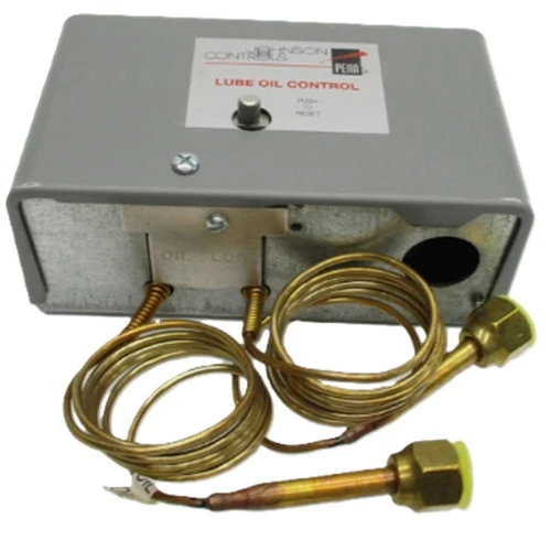 Johnson Controls P45NCA-12E Lube Oil Pressure Cutout Controls w/Time Delay Relay [New]
