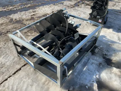 Used JCT HYDRAULIC AUGER SKID STEER ATTACHMENT Skid Augers Michigan US | Miedema Asset Management Group #1325832