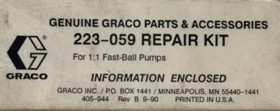 New | in-Stock Graco 223-059 Pump Parts Michigan US | SB Industrial Supply #1210534