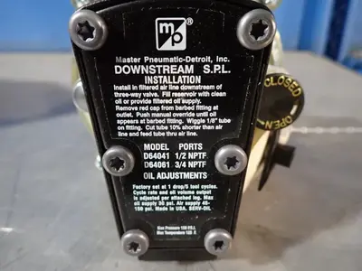 New | in-Stock MASTER PNEUMATIC D64041 Pumps Ohio US | HGR 24 #776402