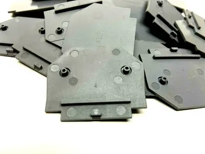 USED AUTOMATION DIRECT END COVER GRAY