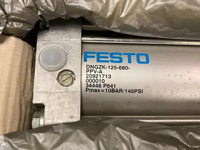 New | in-Stock FESTO DNGZK-125-680-PPV-A Pneumatic Cylinders Ohio US | Surplus Asset Holdings #1226255