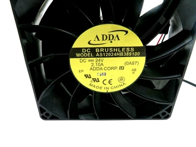 NEW ADDA AS12024HB389100 DC BRUSHLESS FAN 24V 2.10A