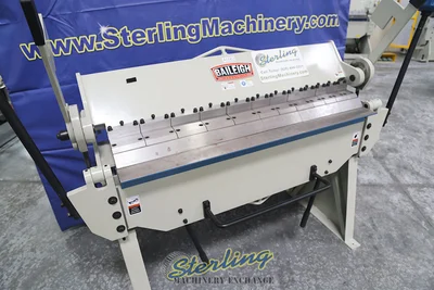 New | in-Stock BAILEIGH BB-4814 Box & Pan Brakes including Finger California US | Sterling Machinery Exchange #1465668