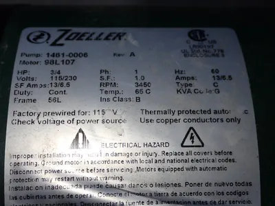 USED ZELLER 14610006