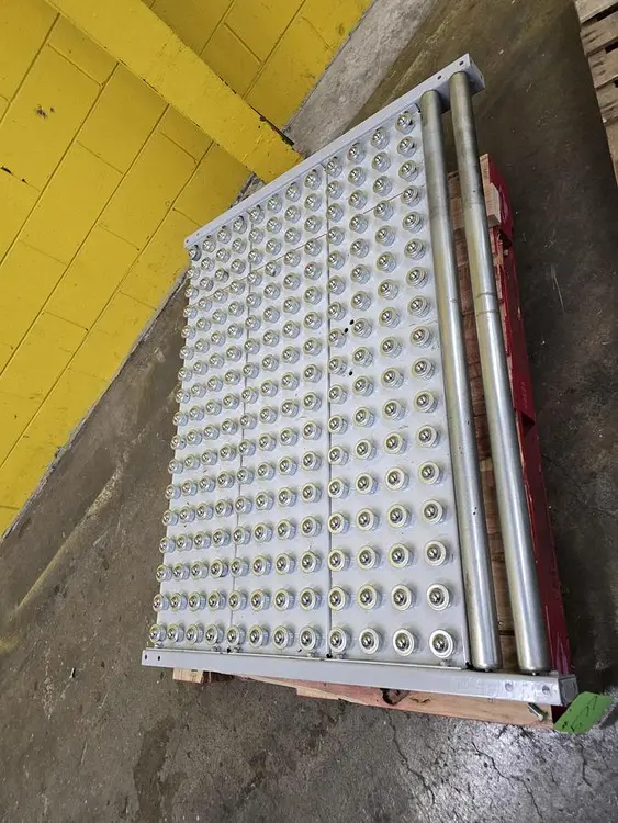 Used HYTROL ROLLER BALL TRANSFER  CONVEYOR Roller Conveyors Wisconsin US | Packer City Sales #1301795