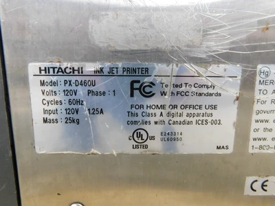 USED HITACHI PX D 460 U