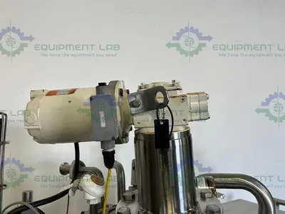 USED MUELLER 60 LITER STAINLESS STEEL  JACKETED MIXING TANK W/ CHILLER, CONTROLLER