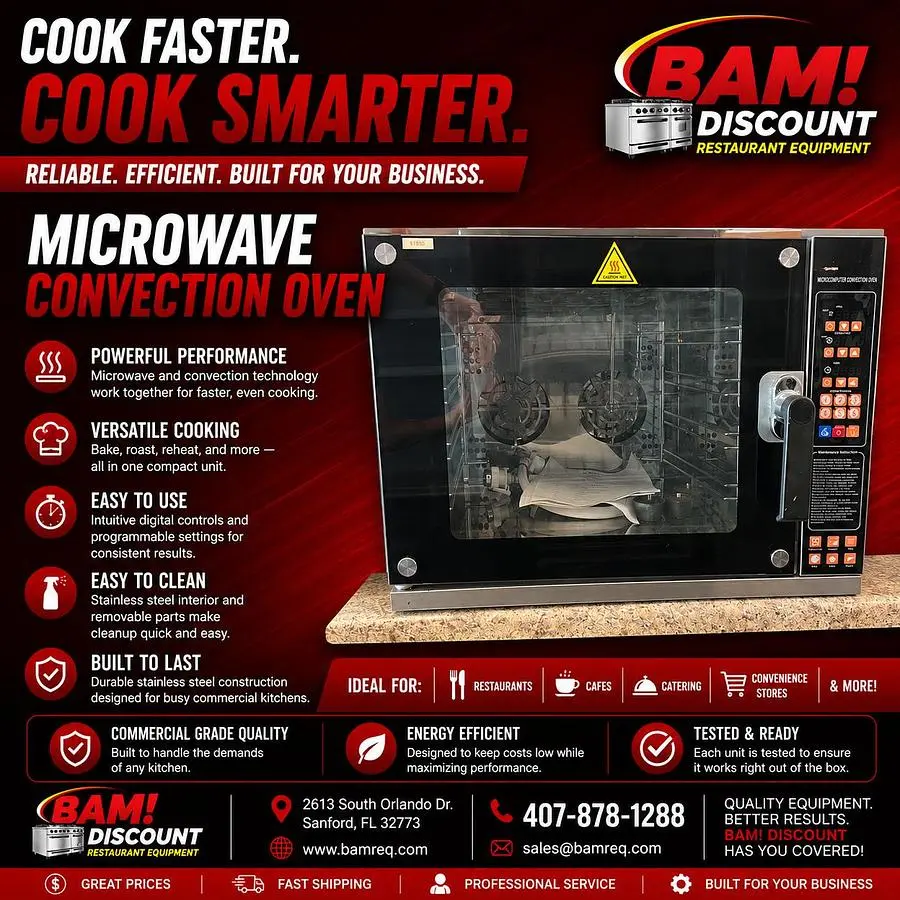 Used VBENLEM LM-4D Electric Ovens Florida US | BAM Discount Restaurant Equipment #1257249
