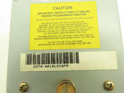 General Electric A216LSIGPM Micro Versa Trip PM Trip Unit Parts Only