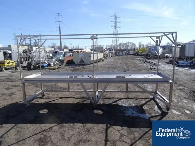 Used Powder Systems Limited 12'6" Powder Systems Ltd Soft Wall Isolator Glove Boxes Ohio US | Federal Equipment Company #130064