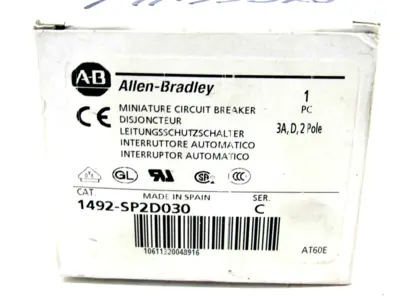 ALLEN BRADLEY 1492-SP2D-030 CIRCUIT BREAKER 1492SP2D030 NEW SURPLUS