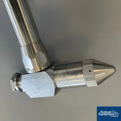 USED Fluid Air Fluid Bed Dryer Spray Gun 21"