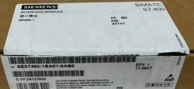 NEW SIEMENS 6ES7460-1BA01-0AB0 INTERFACE MODULE 6ES7 460-1BA01-0AB0