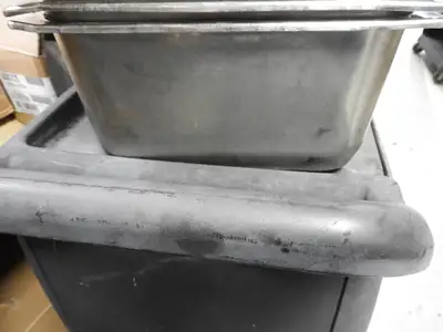 Used Falcon Restaurant Supply Used 1/2 Size Stainless Steel Steam Table / Hotel Pan - 6" Deep Steam Pans Illinois US | Falcon Restaurant Supply #1376559