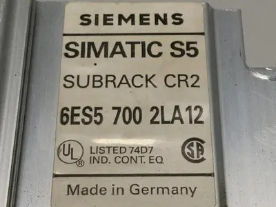 USED SIEMENS 6ES5 700-2LA12