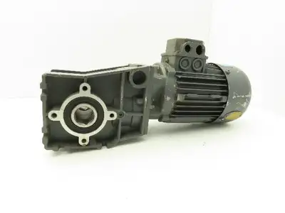 Lenze MDEMA1M071-32 Gearmotor 47.8:1 Ratio .45kw 230/460V Hex Shaft GKR04-2M HAK