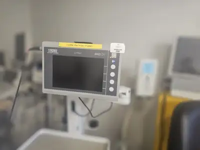 Used Karl Storz Karl Storz C-Mac 8403 ZX Monitor with Stand and Cart Endoscopy Texas US | PT Medical Technologies #1458815