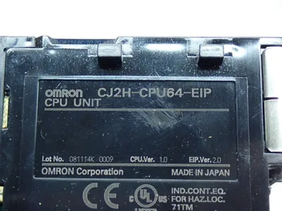 USED OMRON CJ2HCPU64EIP