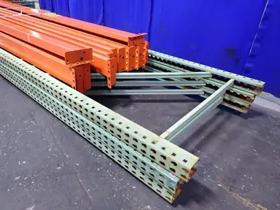 42" X 192" Pallet Racking  - Teardrop
