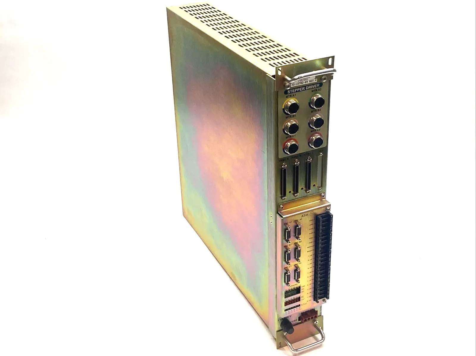 Used ASM Automation Rev A Stepper Driver Unit 85-264VAC 400W 8A Motor Controllers Michigan US | Maverick Industrial Sales #1390784