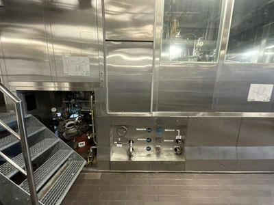 Ellerwerk 734 C cGMP perforate basket centrifuge, 316SS.
