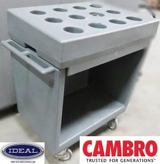 Cambro Silverware Cart