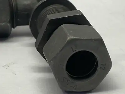 054917, WSV 12-L | Trumpf 054917 Hydraulic 90 Degree Fitting WSV 12-L - New Other