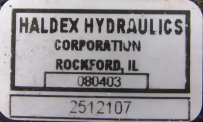 NEW HALDEX 2512107 HYDRAULIC PUMP