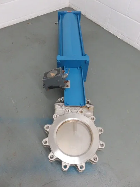Orbinox 10" Knife Gate Valve with Pneumatic Actuator