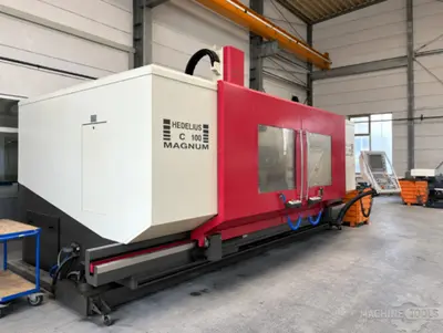 Used HEDELIUS C100 MAGNUM Vertical Machining Centers NL | Mach 4 Metal #1550259
