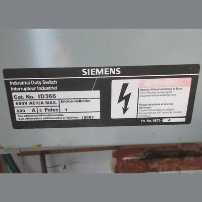 USED SIEMENS ID366