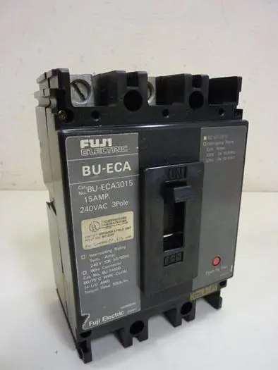 Used FUJI ELECTRIC BU-ECA3015 Circuit Breakers Michigan US | Ideal Machinery #582698