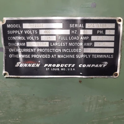USED SUNNEN AH-222E