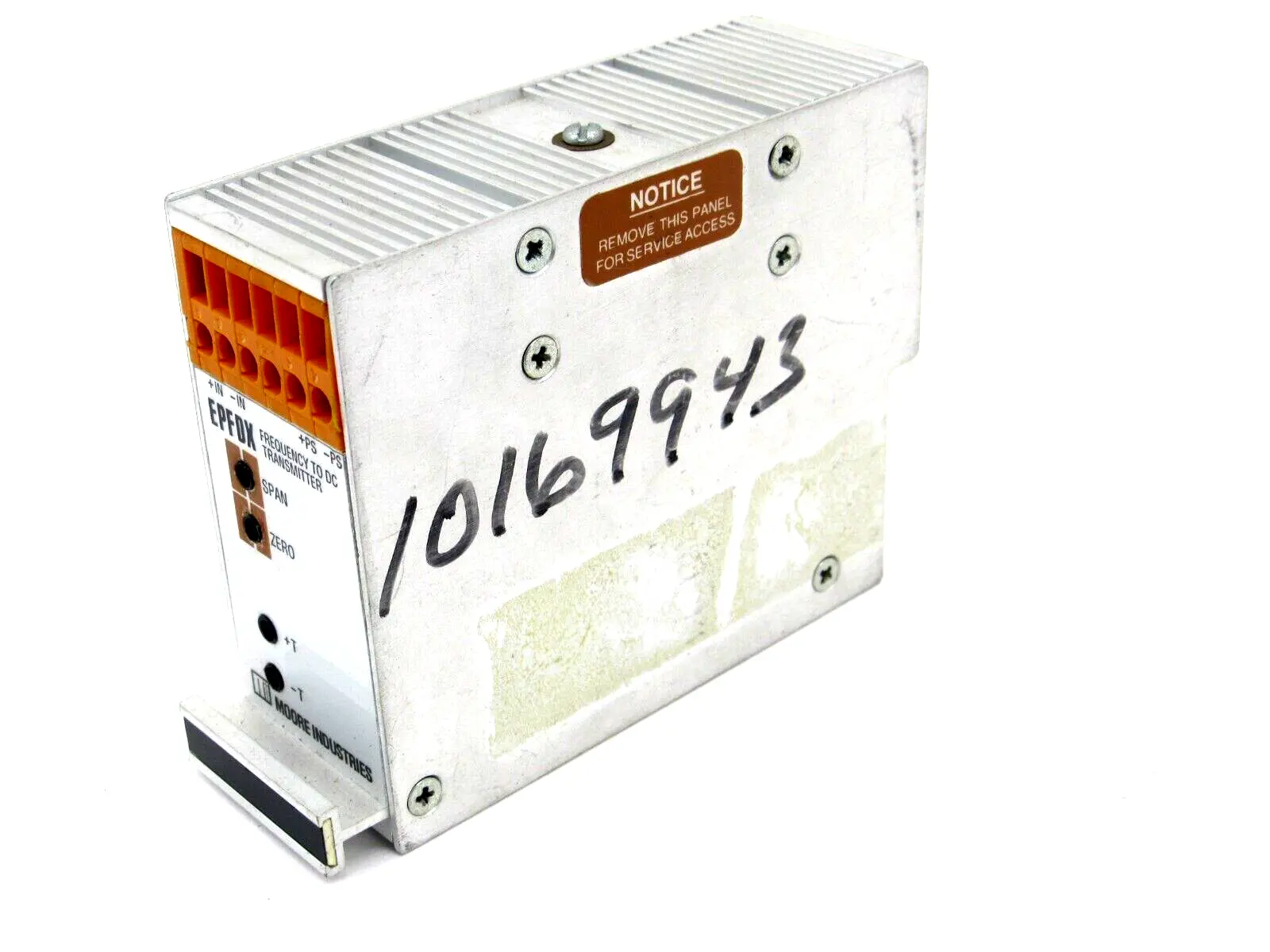 USED MOORE INDUSTRIES EPFDX/Q/4-20MA/12-42DC-RF ISOLATOR EPFDXQ420MA1242DCRF