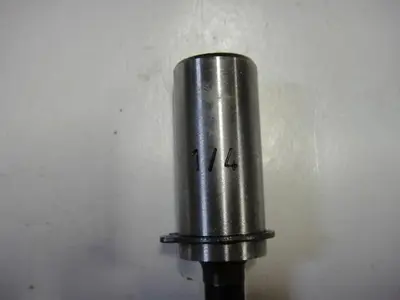 Baum or Iram 1/4" Hollow Drill Bit, Used