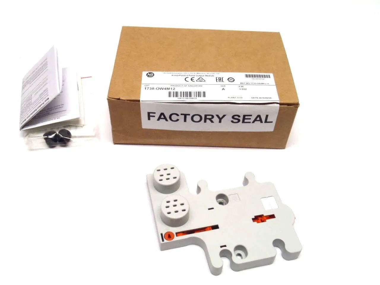 USED ALLEN-BRADLEY MODULE W/ TERMINATION AND HARDWARE