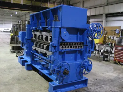 84" FACE WORK ROLL X 3.5" DIAMETER 17 ROLL AETNA-STANARD CORRECTIVE LEVELER (USED/RECONDITIONED)