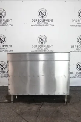 48”x30” STAINLESS STEEL SLIDING DOOR WORKTABLE WITH 6” BACKSPLASH