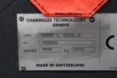 1996 CHARMILLES Robofil 6020.S1 Wire EDM | Levy Recovery Group (10)
