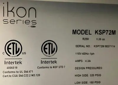 USED IKON KSP72M