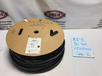 Grayline T0750-035-130-900-001 Extruded PVC Tubing 3/4″ X .035″ Reel Black