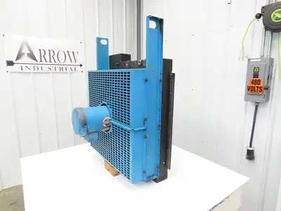 AKG Air Cooled Dual Heat Exchanger 1-1/2 Hp 230/460v 3ph Oil Coolant Compressor