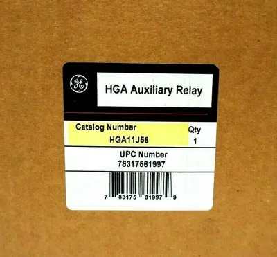 NEW GENERAL ELECTRIC HGA11J56 AUXILIARY RELAY